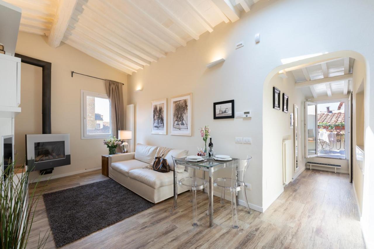 Terrace Apt In Piazza Strozzi-Center Of ฟลอเรนซ์ ภายนอก รูปภาพ