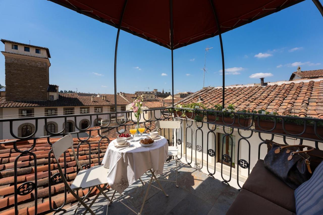 Terrace Apt In Piazza Strozzi-Center Of ฟลอเรนซ์ ภายนอก รูปภาพ